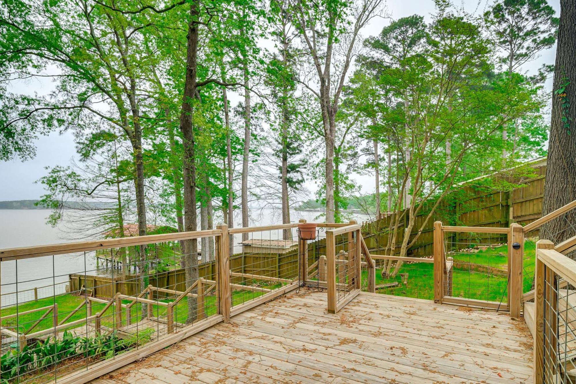 Villa Waterfront House On Toledo Bend With Private Dock! Alliance Esterno foto