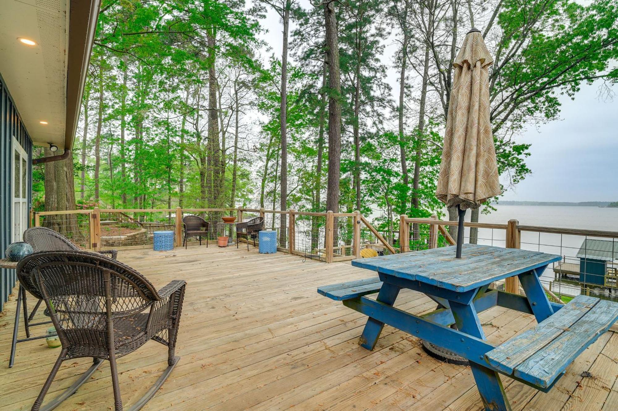 Villa Waterfront House On Toledo Bend With Private Dock! Alliance Esterno foto